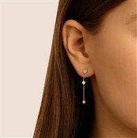 Earrings Stroili Oro Woman in Yellow Gold Cubic Zirconia 1437098 - 1437098